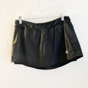 🦋 ADIDAS Black Athletic Tennis Skirt Skort Size Small